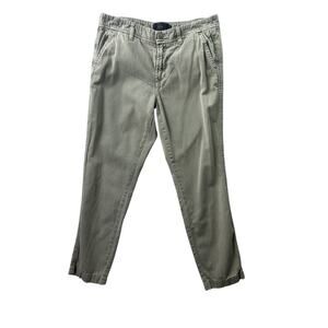 J.Crew Sunday Chino Pants • Green/Gray • Size 8